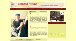 Desktop Screenshot of battistapradal.com